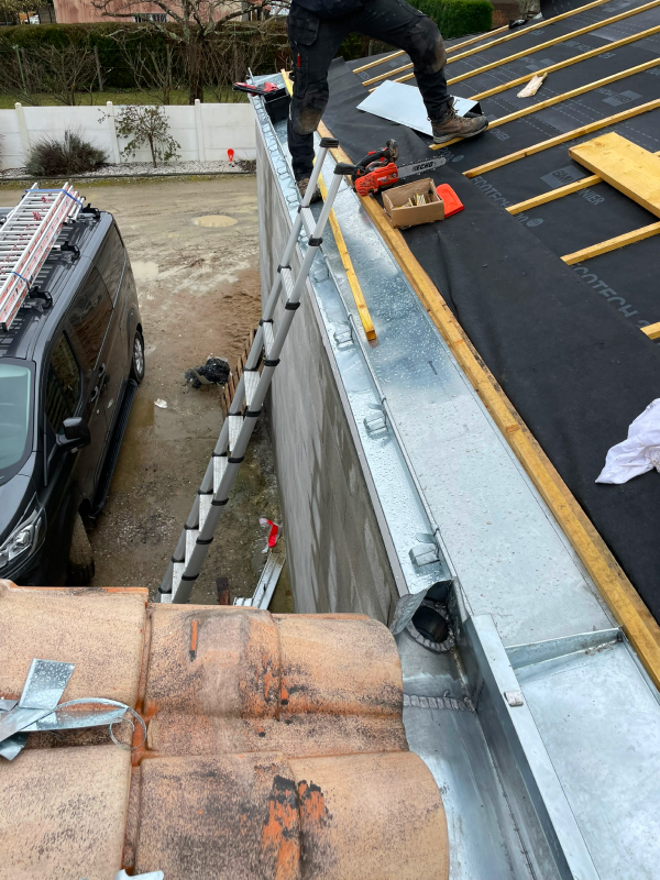 expert couvreur &agrave; Geneston (44) et Vignoble Nantais. D&eacute;pannage toiture urgence, d&eacute;moussage, entretien, zinguerie, Velux. Devis rapide.
